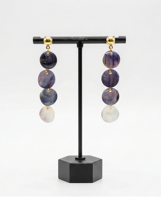 Boucles d'oreille "Disco Moule"