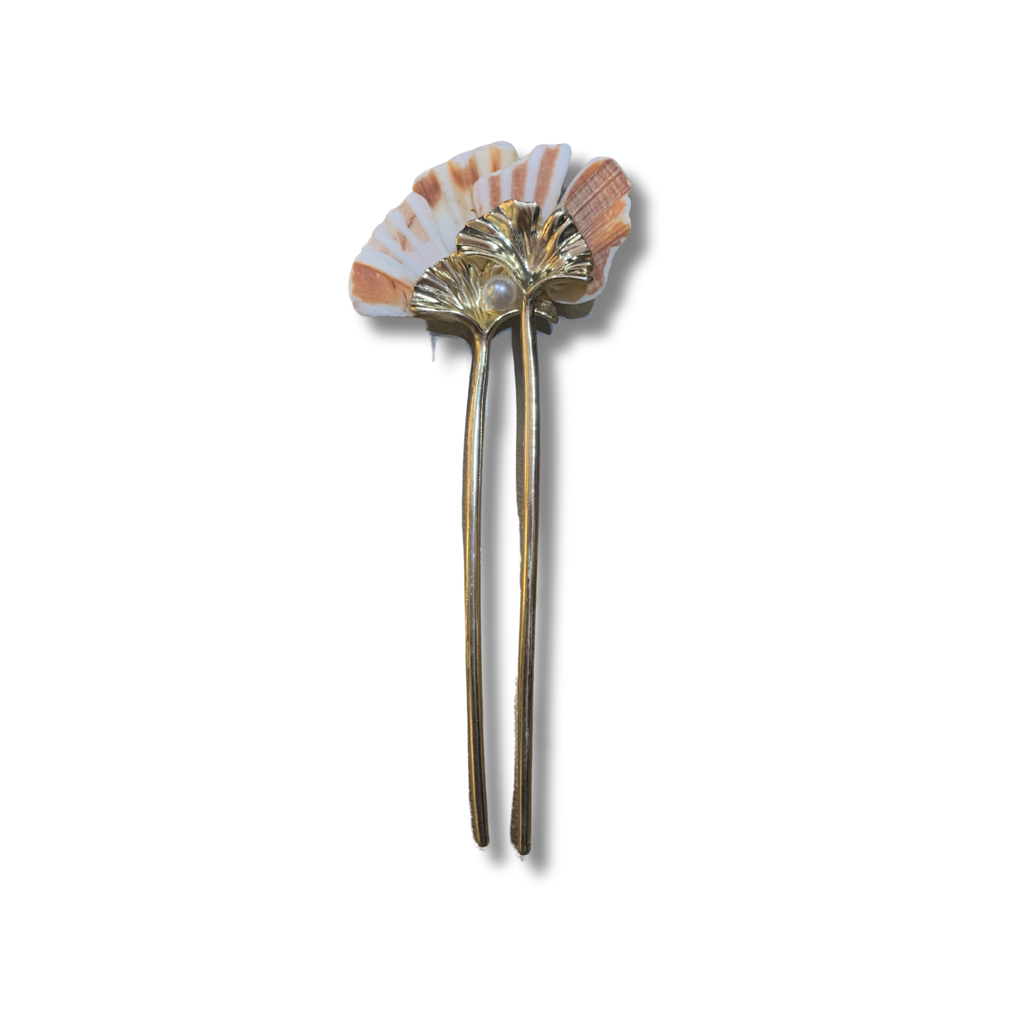 Pic à cheveux "Ginkgo Biloba"