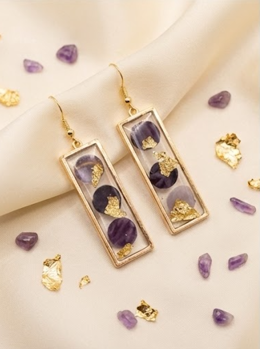 Boucles d'oreille "Moon"